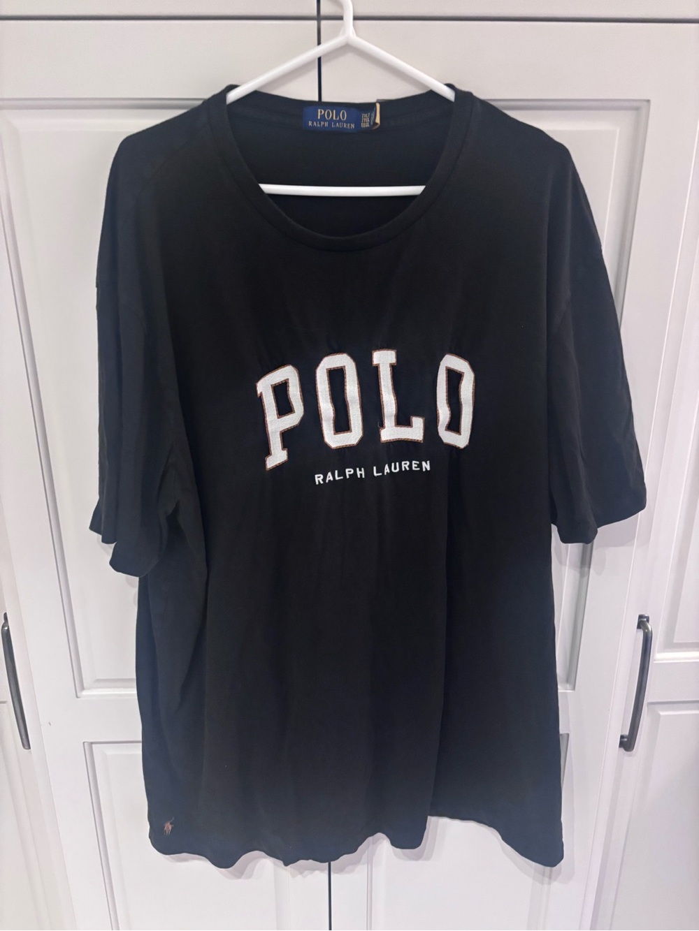 Polo by Ralph Lauren Black Logo Crew Neck T-Shirt 2xlt